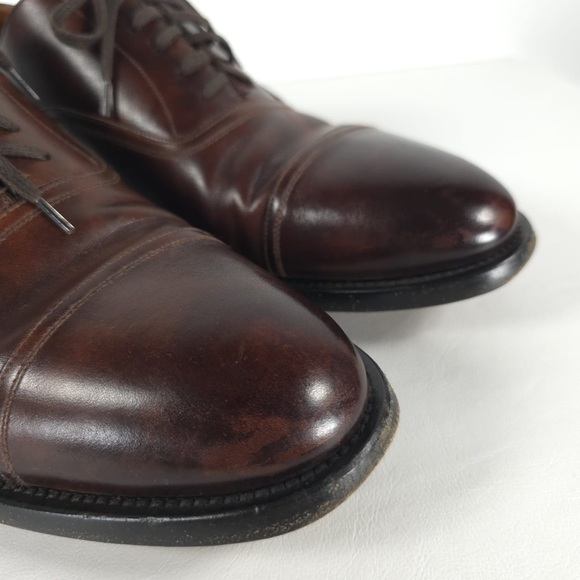 BALLY SWITZERLAND🇨🇭Made HONSER/112 LEATHER Oxford Shoes 195509 D3NAPC Size 9D - Picture 9 of 16